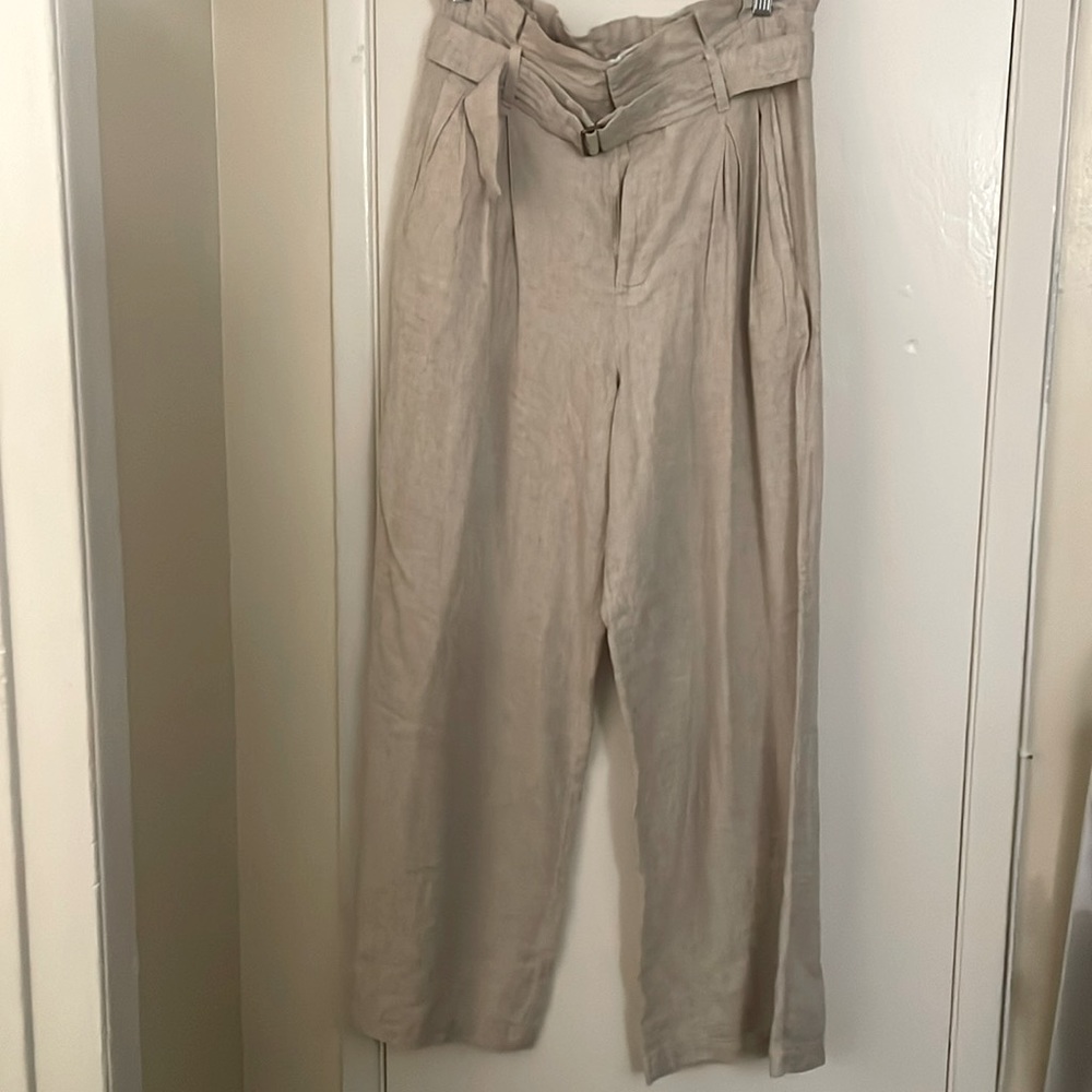 NWT Banana Republic paper bag pants 4